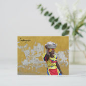 cartagena glimlachen briefkaart (Staand voorkant)
