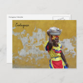 cartagena glimlachen briefkaart (Voorkant / Achterkant)