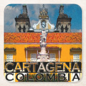 Cartagena Kartonnen Onderzetters (Voorkant)