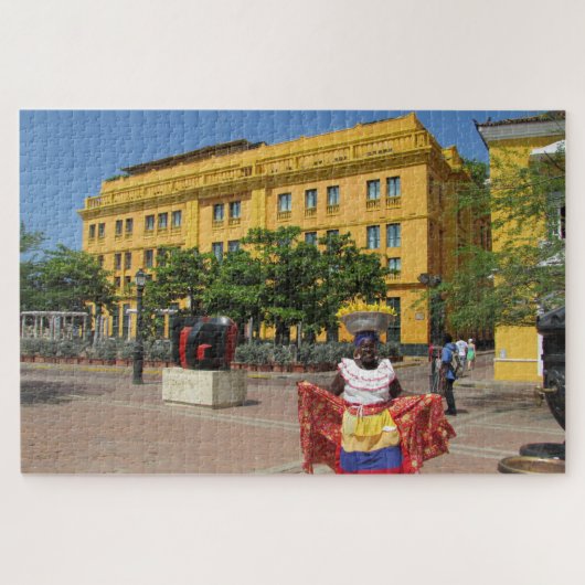 cartagena - kleuren legpuzzel (Horizontaal)