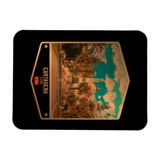 Cartagena Magneet (Horizontaal)