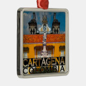 Cartagena Metalen Ornament (Rechts)