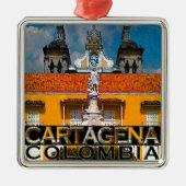 Cartagena Metalen Ornament (Voorkant)