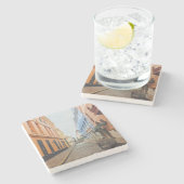 Cartagena Mornings Stone Onderzetter (Zijkant)