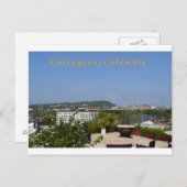 Cartagena Rooftop Uitzicht Briefkaart (Voorkant / Achterkant)