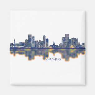 Cartagena Skyline Magneet
