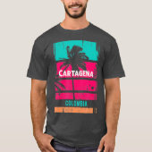Cartagena Souvenir Colombia Herinnering T-shirt (Voorkant)