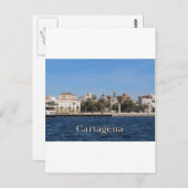 Cartagena souvenir en gift briefkaart (Voorkant / Achterkant)
