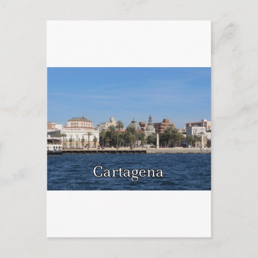 Cartagena souvenir en gift briefkaart (Voorkant)