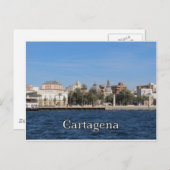 Cartagena souvenir en gift briefkaart (Voorkant / Achterkant)