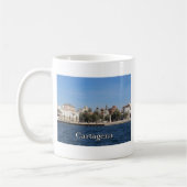 Cartagena souvenir en gift koffiemok (Links)