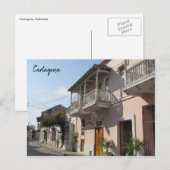 cartagena straten briefkaart (Voorkant / Achterkant)