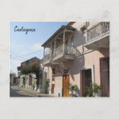 cartagena straten briefkaart (Voorkant)