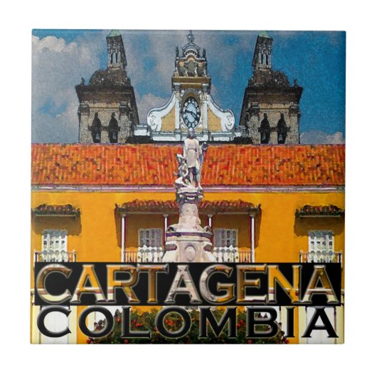 Cartagena Tegeltje (Voorkant)
