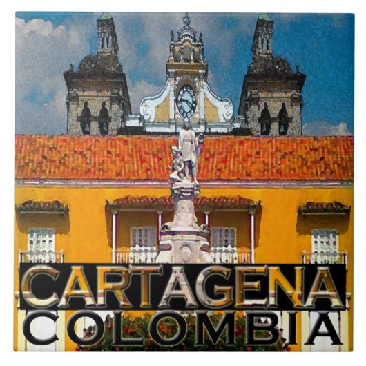 Cartagena Tegeltje (Voorkant)