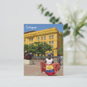 cartagena welkom briefkaart (Staand voorkant)