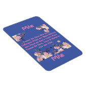 cartão comemorativo dias das mães magneet (Rechterzijde)