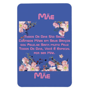 cartão comemorativo dias das mães magneet