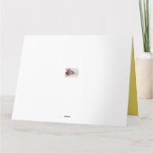 Cartão de Aniversário Girassol Kaart (Achterkant)