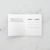 Cartão de Festividades Folha Dupla casamento Feestdagen Kaart (Binnen)