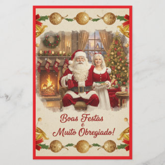 Cartão de Natal Briefpapier