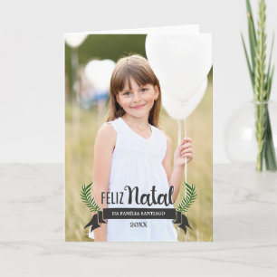 Cartão DE Natal Elegante Feestdagen Kaart