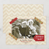 Cartão de Natal foto Feestdagenkaart (Voorkant / Achterkant)