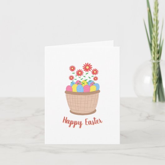 Cartão de páscoa (Happy Easter) (Voorkant)