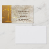 Cartão de visita advogada. visitekaartje (Voorkant / Achterkant)