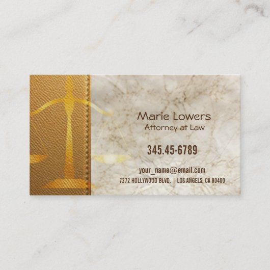 Cartão de visita advogada. visitekaartje (Voorkant)