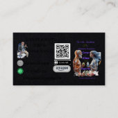 CARTÃO DE VISITA PERSONALIZÁVEL  VISITEKAARTJE (Voorkant)