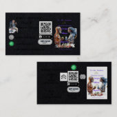 CARTÃO DE VISITA PERSONALIZÁVEL  VISITEKAARTJE (Voorkant / Achterkant)