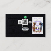 CARTÃO DE VISITA PERSONALIZÁVEL  VISITEKAARTJE (Achterkant)