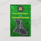 Cartão De Visita Professional Gardener Visitekaartje (Voorkant)