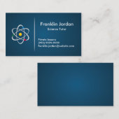 Cartão de visita professor particular visitekaartje (Voorkant / Achterkant)