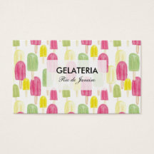 CARTÃO DE VISITA SORVETERIA