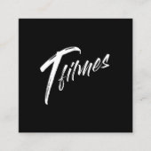 Cartão de Visitas Filmmaker e Fotógrafo Vierkante Visitekaartje (Voorkant)