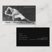 Cartão de visitas personal trainer visitekaartje (Voorkant / Achterkant)