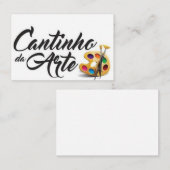 cartao de visitas visitekaartje (Voorkant / Achterkant)