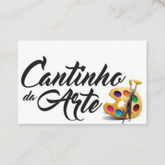 cartao de visitas visitekaartje (Voorkant)