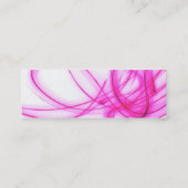 Cartão Fino Light Rosa Mini Visitekaartje (Achterkant)