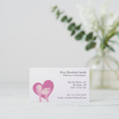 Cartão para Obstetra e Ginecologista Visitekaartje (Staand voorkant)