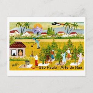 Cartão Postal Arte Brasileira Briefkaart