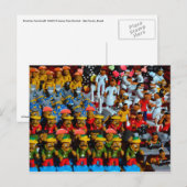 Cartão Postal - Artesanato brasileiro |Nº7 Briefkaart (Voorkant / Achterkant)