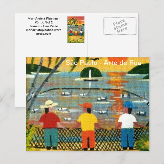 Cartão Postal Briefkaart (Voorkant / Achterkant)