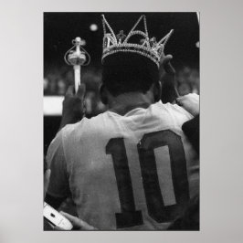 Cartão Postal Camiseta King Pelé - 1940-2022 Poster