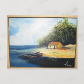 Cartão Postal com Imagens no verso e reverso Briefkaart (Voorkant)