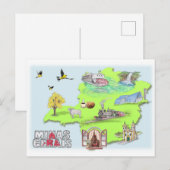 Cartão Postal de Minas Gerais Briefkaart (Voorkant / Achterkant)