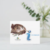 Cartão Postal deus da Biblioteconomia Briefkaart (Staand voorkant)