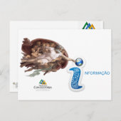 Cartão Postal deus da Biblioteconomia Briefkaart (Voorkant / Achterkant)